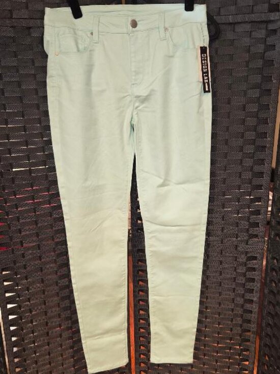 Design Lab Lord & Taylor Pants - Design Lab Lord & Taylor Mint Green Skinny Jeans